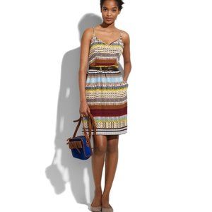 Madewell Broadway & Broome Colortread Silk Dress